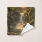 Ensemble de serviettes de bain – Cascade de la for (Gant de toilette)