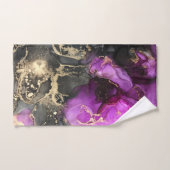 Ensemble de serviettes de bain céleste noir rose o (Serviette à main)