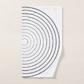 Ensemble de serviettes de bain Cercles (Serviette à main)