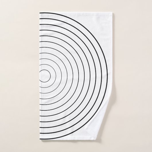 Ensemble de serviettes de bain Cercles (Serviette à main)