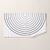 Ensemble de serviettes de bain Cercles (Serviette à main)