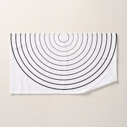 Ensemble de serviettes de bain Cercles (Serviette à main)