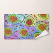 Ensemble de serviettes de bain Cerises à boire (Serviette à main)