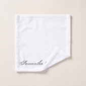 Ensemble de serviettes de bain chic moderne en tex (Gant de toilette)