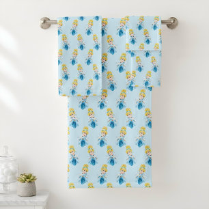 Ensemble de serviettes de bain Cinderella