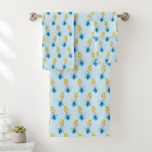 Ensemble de serviettes de bain Cinderella