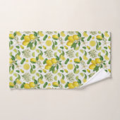 Ensemble de serviettes de bain Citron Méditerranée (Serviette à main)