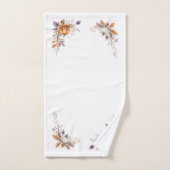 Ensemble de serviettes de bain Citrouille d'Automn (Serviette à main)