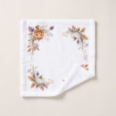 Ensemble de serviettes de bain Citrouille d'Automn (Gant de toilette)