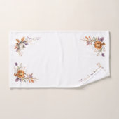 Ensemble de serviettes de bain Citrouille d'Automn (Serviette à main)