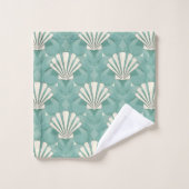 Ensemble de serviettes de bain Clamshells (Gant de toilette)
