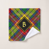 Ensemble de serviettes de bain Clan Buchanan Tarta (Gant de toilette)