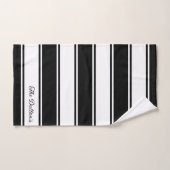 Ensemble de serviettes de bain classique blanc et  (Serviette à main)