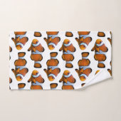 Ensemble de serviettes de bain Clownfish Frenzy (Serviette à main)