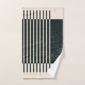 Ensemble de serviettes de bain "Contemporary Black (Serviette à main)