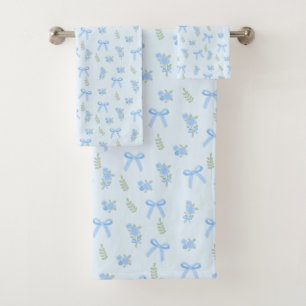 Ensemble de serviettes de bain Coquette Été Bleu C