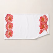 Ensemble de serviettes de bain - Coral Peony (Serviette à main)