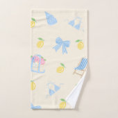 Ensemble de serviettes de bain côtières à nœud pap (Serviette à main)