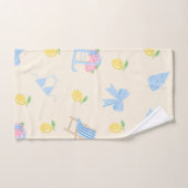 Ensemble de serviettes de bain côtières à nœud pap (Serviette à main)