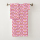 Ensemble de serviettes de bain Crown (En situation)