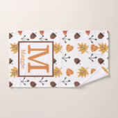 Ensemble de serviettes de bain d'automne (Serviette à main)