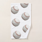 Ensemble de serviettes de bain de baseball (Serviette à main)