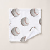 Ensemble de serviettes de bain de baseball (Gant de toilette)
