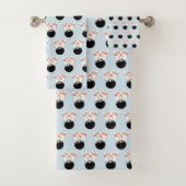 Ensemble de serviettes de bain de Bowling (En situation)