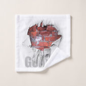 Ensemble de serviettes de bain de gardien de gardi (Gant de toilette)