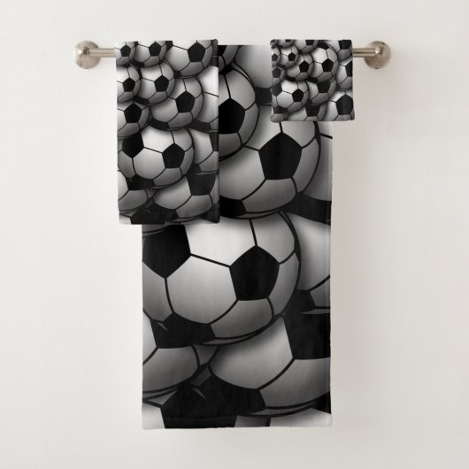 Ensemble de serviettes de bain de la saison de foo (En situation)