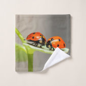 Ensemble de serviettes de bain de Ladybugs Beetles (Gant de toilette)