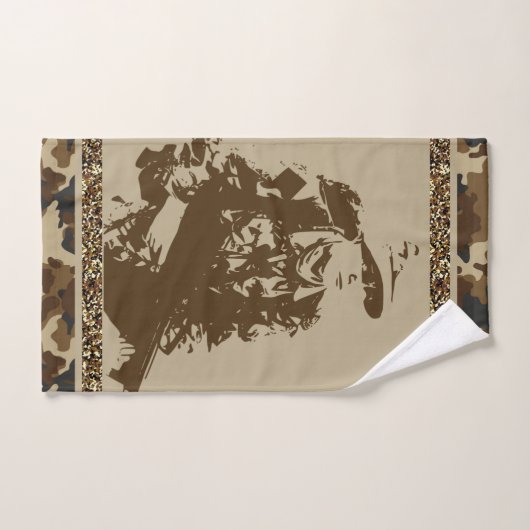 Ensemble de serviettes de bain de l'armée (Serviette à main)