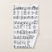 Ensemble de serviettes de bain de musique Lover (Serviette à main)