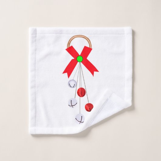 Ensemble de serviettes de bain de Noël (Gant de toilette)