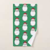 Ensemble de serviettes de bain de Noël pour le Pèr (Serviette à main)