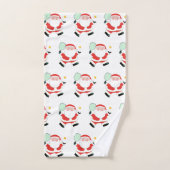 Ensemble de serviettes de bain de Noël pour pickle (Serviette à main)