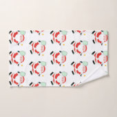 Ensemble de serviettes de bain de Noël pour pickle (Serviette à main)