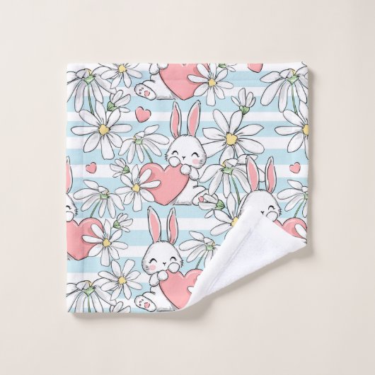 Ensemble de serviettes de bain de Pâques (Gant de toilette)