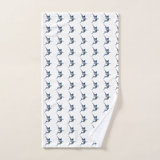 Ensemble de serviettes de bain de profil Marlin (Serviette à main)