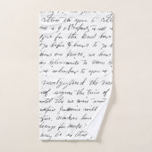 Ensemble de serviettes de bain de style français S (Serviette à main)