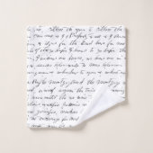 Ensemble de serviettes de bain de style français S (Gant de toilette)