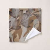 Ensemble de serviettes de bain de tons terre conte (Gant de toilette)