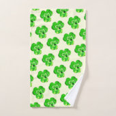 Ensemble de serviettes de bain de trèfle (Serviette à main)