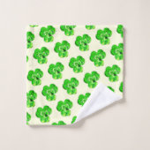 Ensemble de serviettes de bain de trèfle (Gant de toilette)