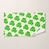 Ensemble de serviettes de bain de trèfle (Serviette à main)