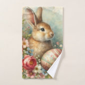 Ensemble de serviettes de bain de vacances de Pâqu (Serviette à main)