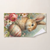 Ensemble de serviettes de bain de vacances de Pâqu (Serviette à main)