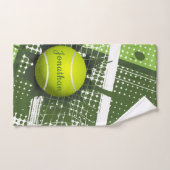 Ensemble de serviettes de bain design Tennis (Serviette à main)