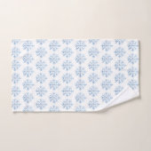 Ensemble de serviettes de bain d'hiver Pingouin mi (Serviette à main)