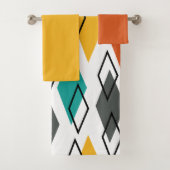 Ensemble de serviettes de bain Diamonds Forever (En situation)